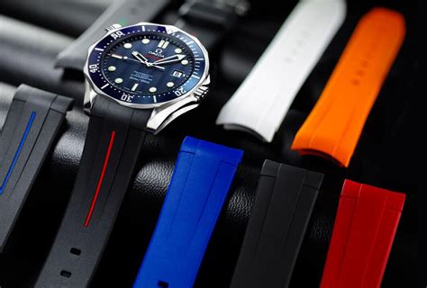 omega seamaster rubber straps|genuine omega rubber strap.